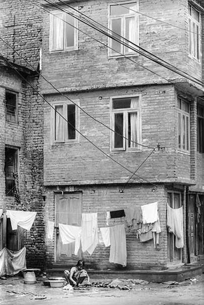 Woman And Laundries (Nepal)