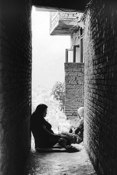 Two Figures Of Women (Nepal)