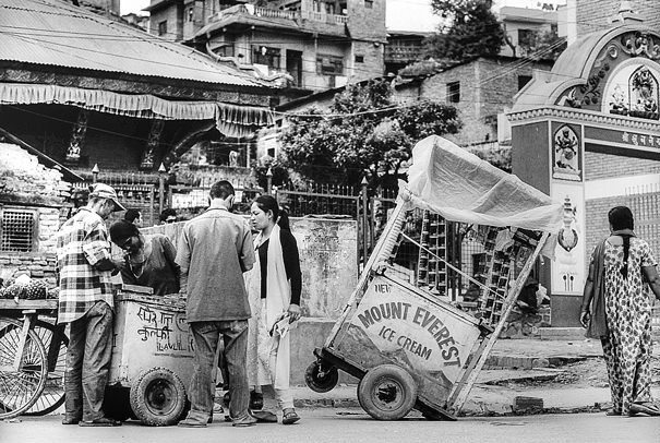 Inclined Food Stalls (Nepal)