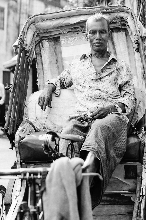 Man sitting on seat