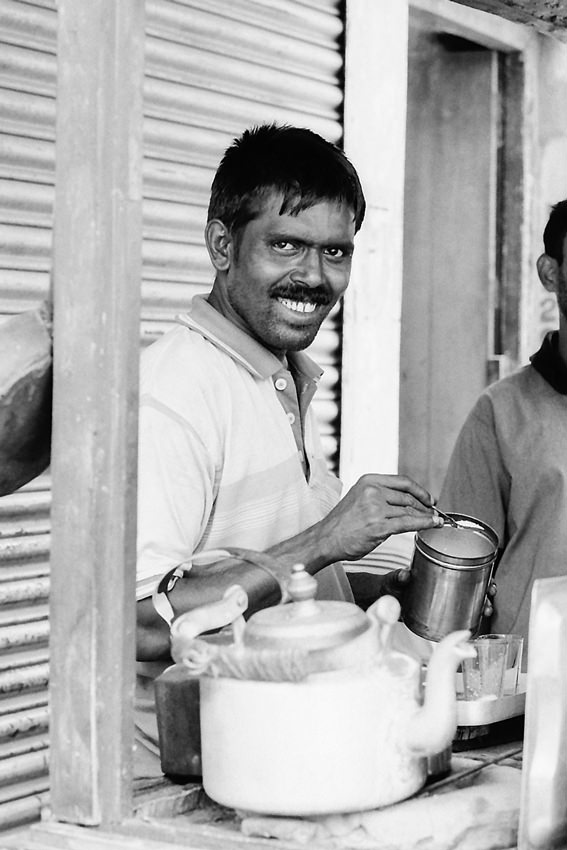 Smile at chai stand