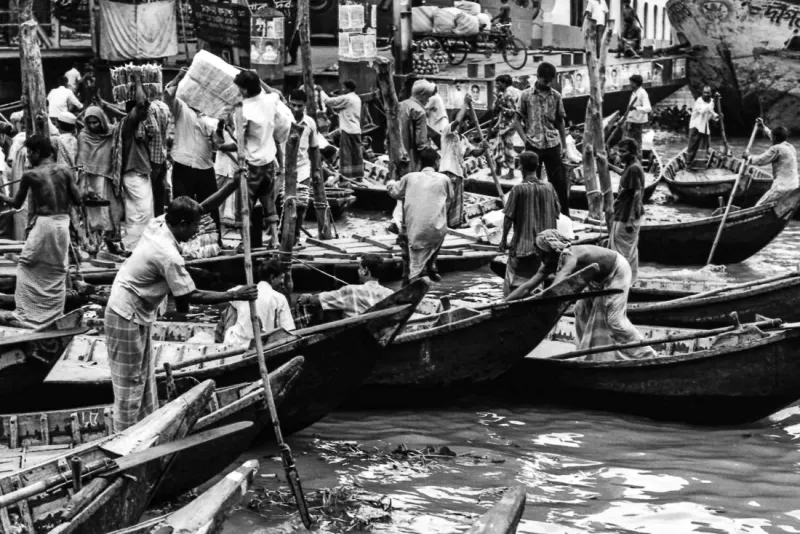 ショドルガットの波止場