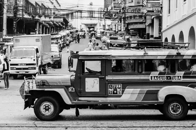 Jeepney running