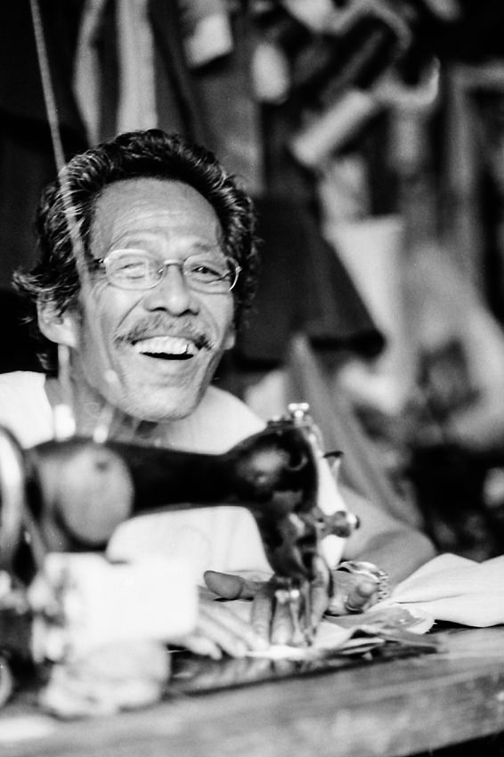 Man smiling