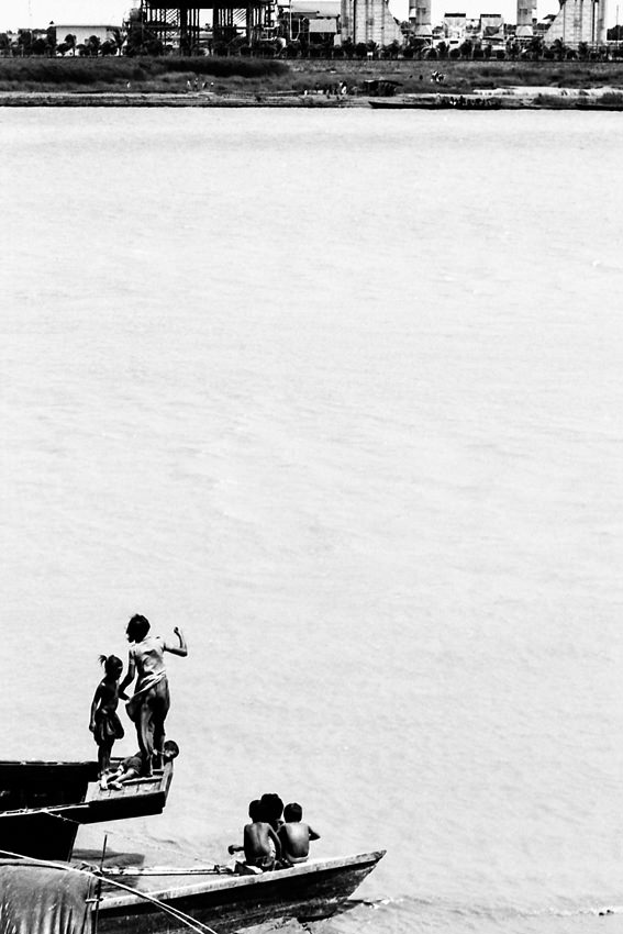 Children on bow