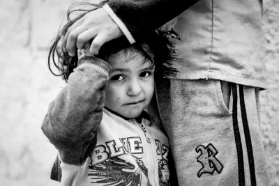 甘えん坊の女の子