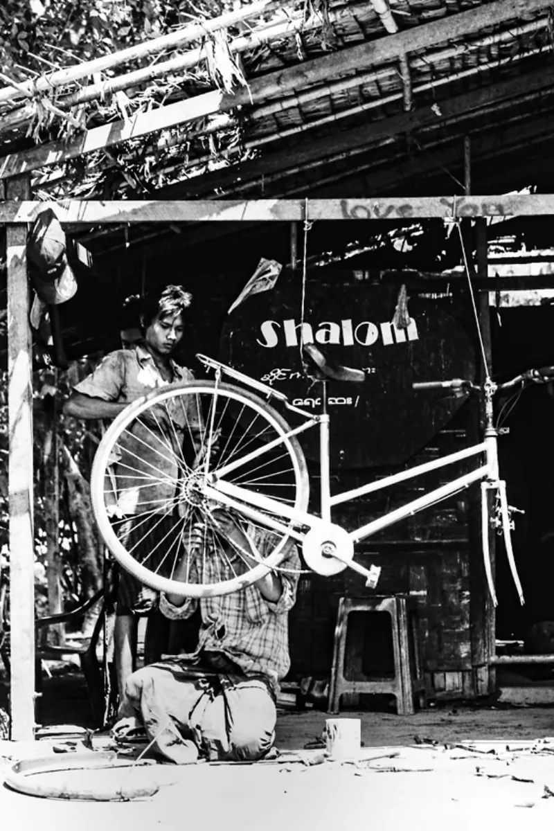 Bicycle repairman
