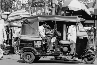 auto rickshaw without driver
