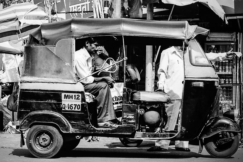 auto rickshaw without driver