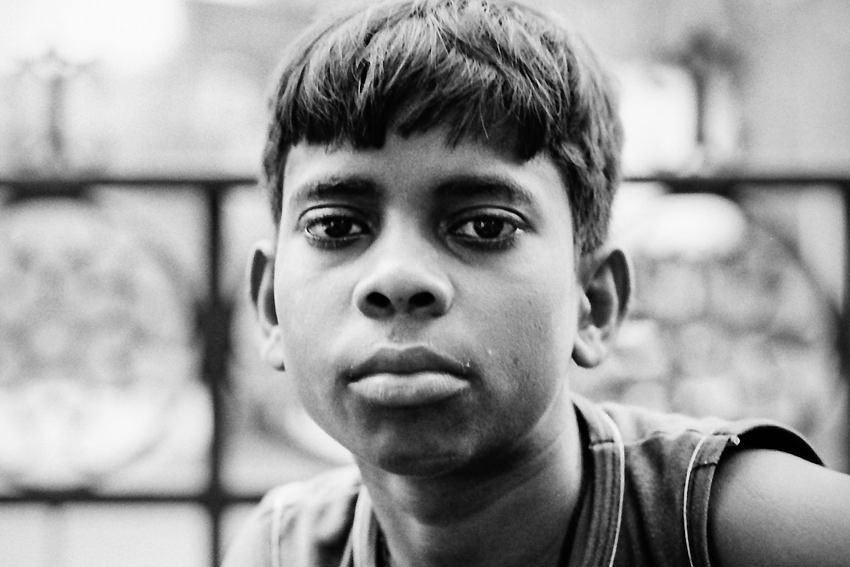 abstracted boy