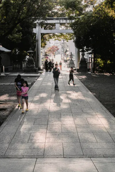 Approach to Oji Shrine