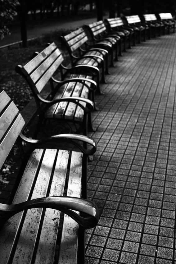 東京 日比谷公園のベンチ 写真とエッセイ By オザワテツ