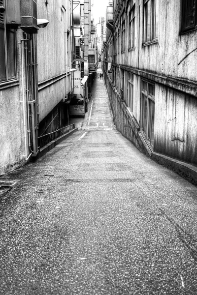 deserted straight passageway