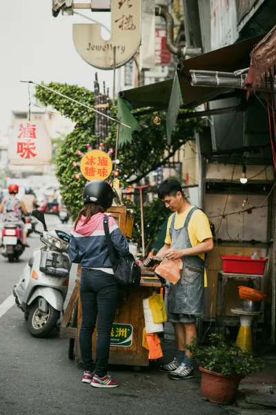 Lou Mei stall in Tainan