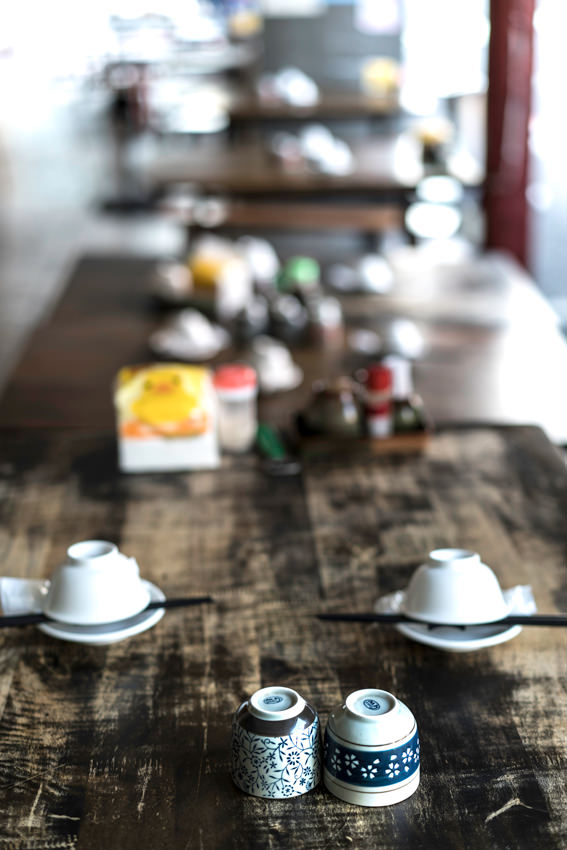 Cutlery on table