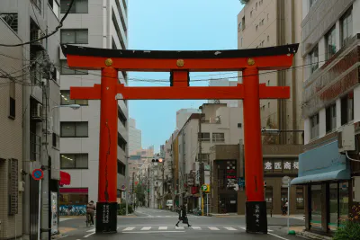 下谷神社の鳥居