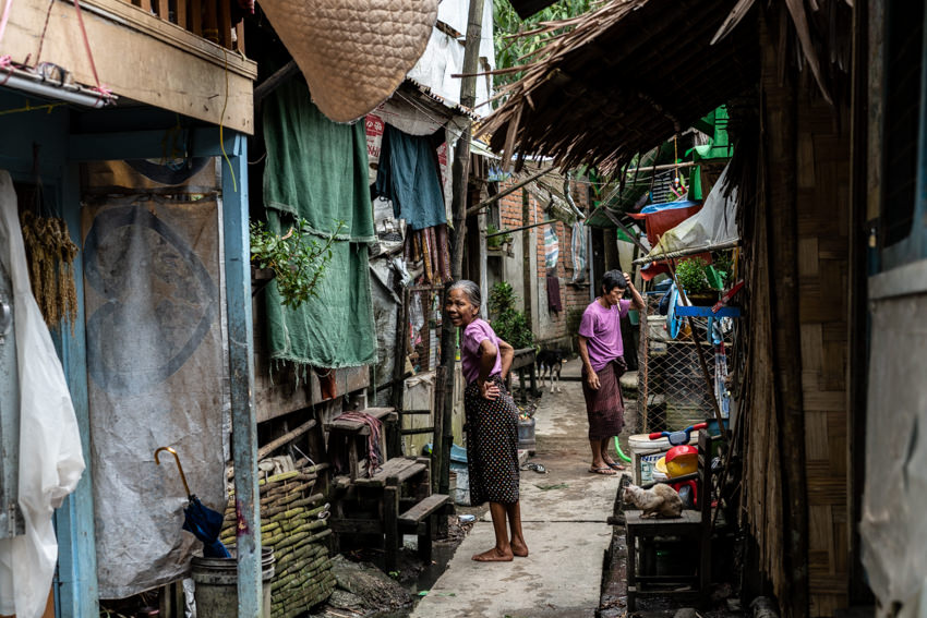 Older Woman And Man In The Lane [Myanmar] Travel, Photo and Essay by ...