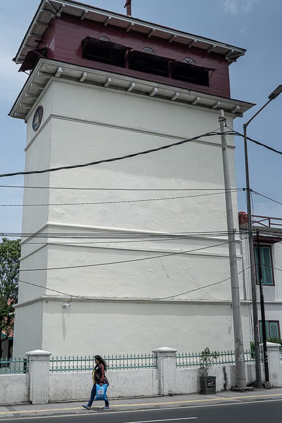 Watchtower built in old Batavia