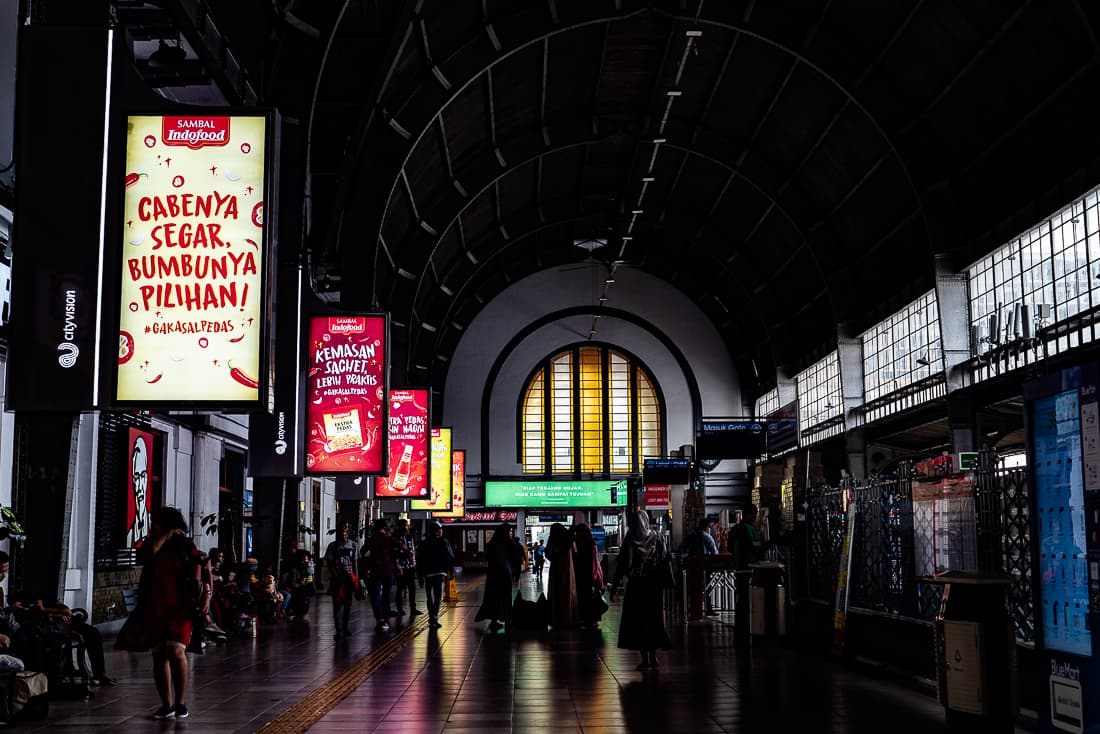 Interior of Jakarta Kota Station