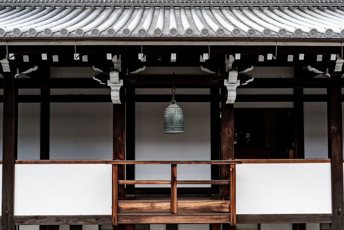 Bell at Nishi Honganji Temple