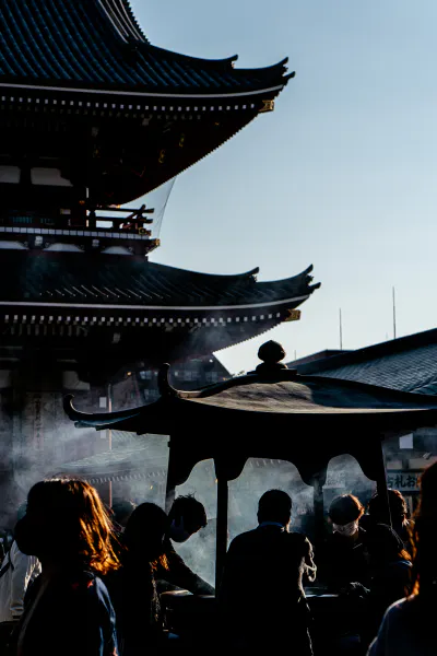 Incense burner in Senso-ji