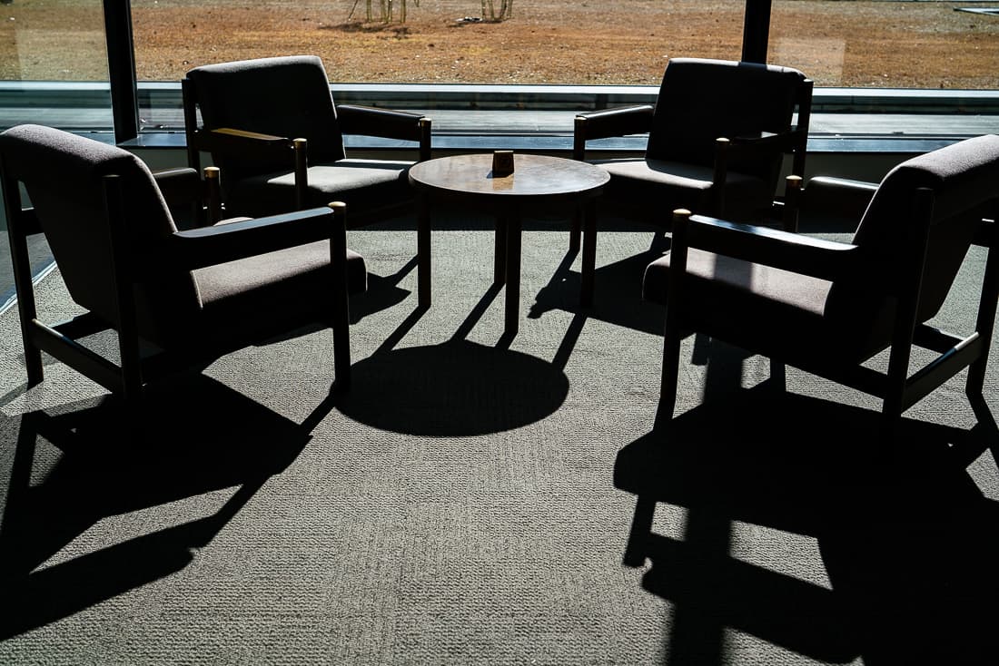 Sofa at the International House of Japan