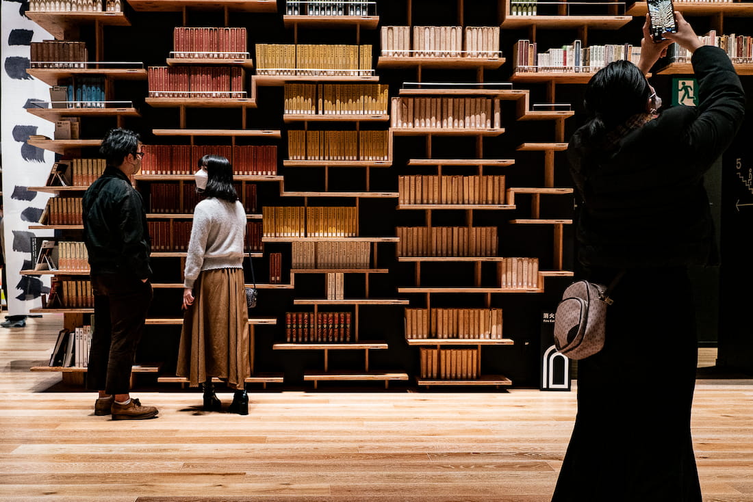 Bookshelf Theater in Kadokawa Culture Museum