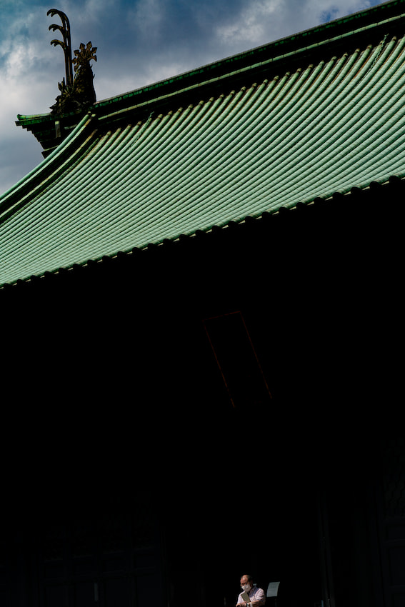 Roof of Yushima Seido