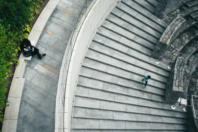 Sunken Garden at Tokyo Opera City