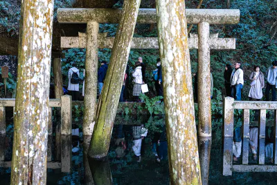 Mitarashi Pond at Kashima Jingu Shrine