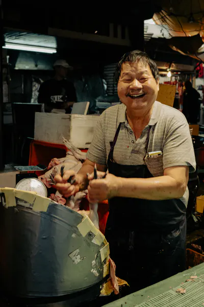 Man who worked at the market