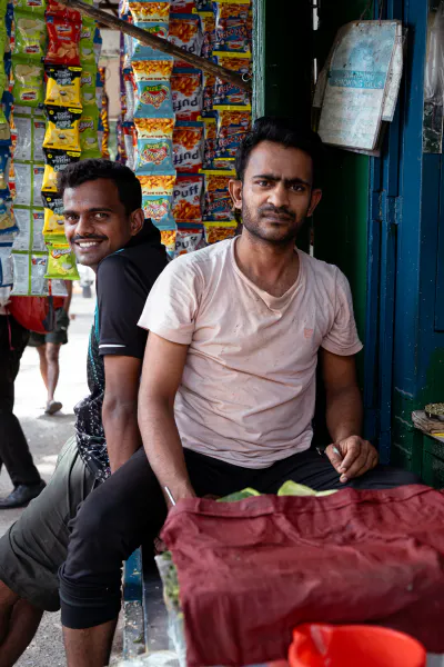 Man selling Paan