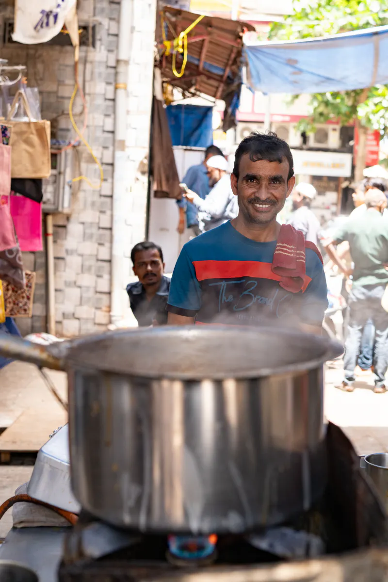 Chai stand owner