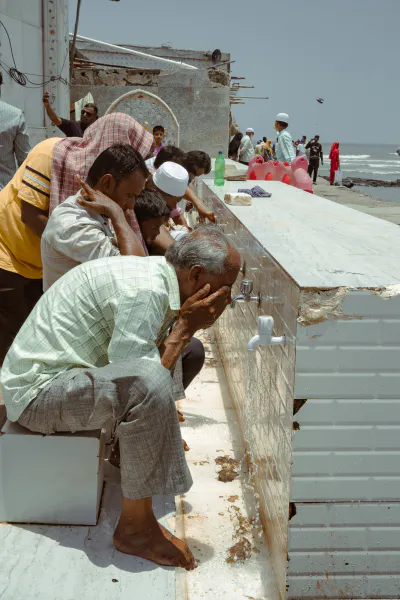 Haji Ali Dargah washing area