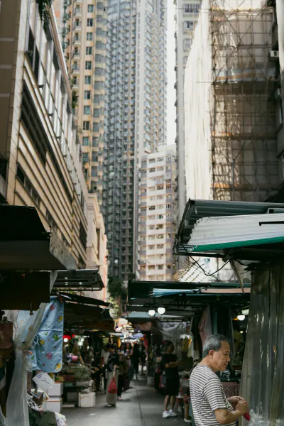 Butcher shop in Wan Chai