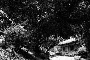 良洞民俗村の伝統的な家屋