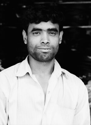 Man with heavy beard