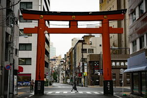 下谷神社の鳥居