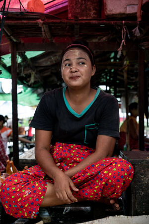 Prim woman