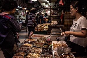 Shop selling nuts