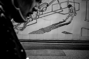 Artwork on wall