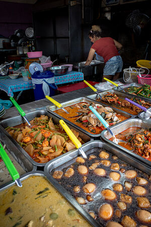 Delicatessen in Khlong Toei Market