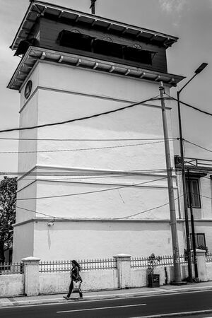 旧バタヴィアに建つ見張り塔