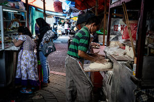 グロドック地区の路地