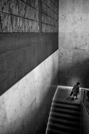 Stairs of the Yamatane Museum