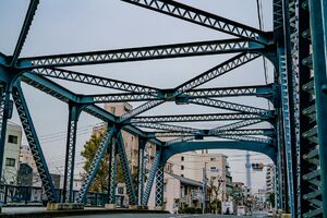 Kamehisa Bridge and Tokyo Skytree