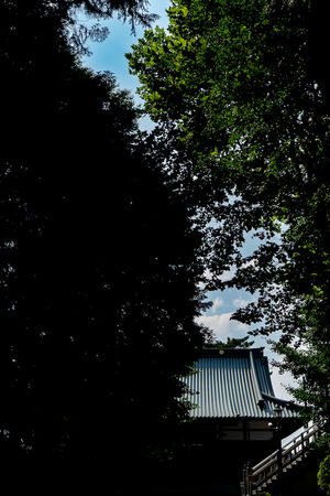 Komyo-ji Temple in Unoki, Ota Ward, Tokyo