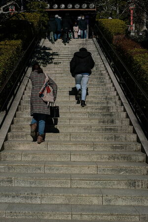 Stairs of Egara Tenjinsha Shrine