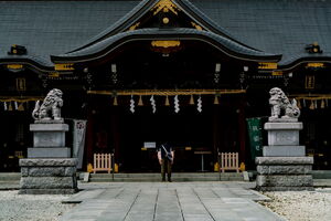 Suwa Jinja Shrine in Tachikawa