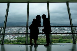 五稜郭タワーの展望室